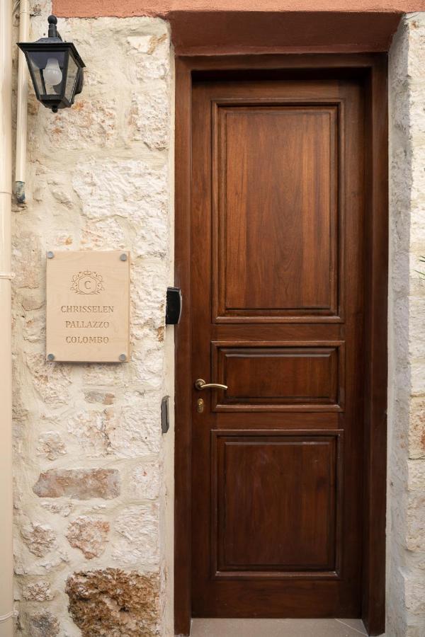 Chrisselen Palazzo Colombo Apartment Chania  Exterior photo